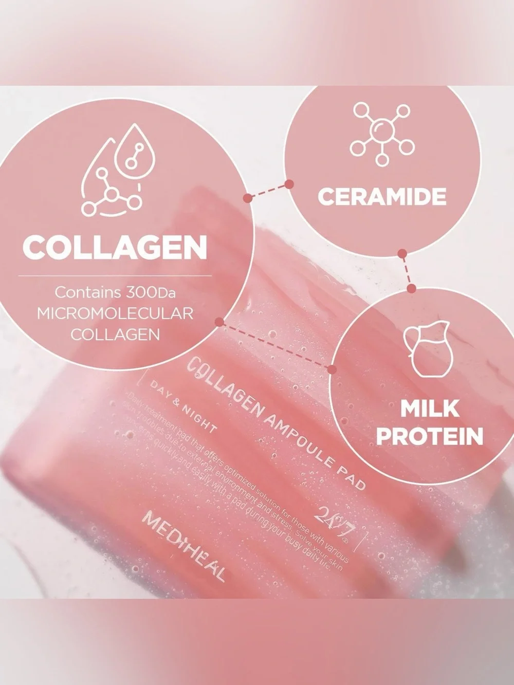 MediHeal Collagen Ampoule Pad